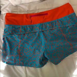 Lululemon speed shorts size 6